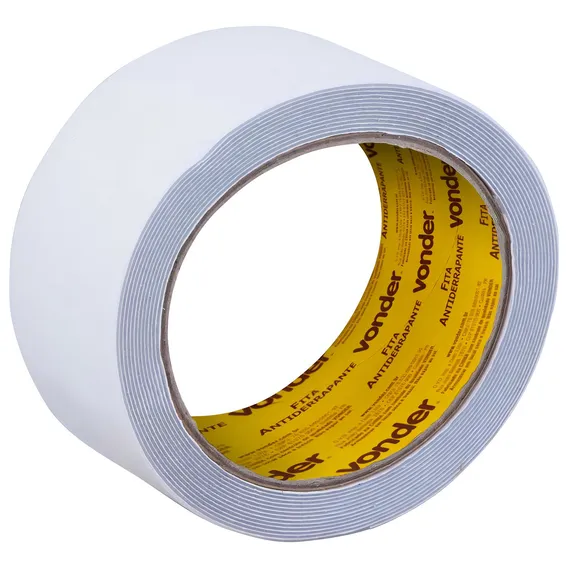 Fita Adesiva Antiderrapante Transparente 50mm X 5m - Vonder Foto 1