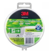Fita Adesiva Dupla Face 3m Fita Dupla Face Fixa Forte 19mm X 5 Mts 3m Uso Interno Layout Fita Dupla Face Fixa Forte 19mm X 5 Mts 3m Uso Interno - Branco Foto mini 1