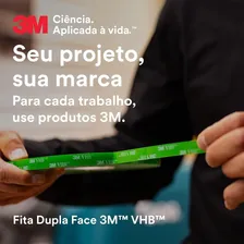 Fita adesiva dupla face 3M VHB 4910 5m x 19mm Foto mini 3
