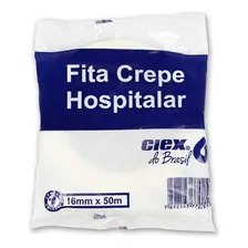 Fita Adesiva Hospitalar Branca 16mm X 50m - Ciex Foto mini 1