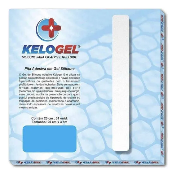 Fita adesiva isolante Kelogel Fita Adesiva Em Gel 20 X 3Cm Foto 1