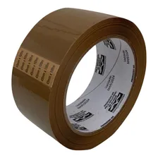 Fita Adesiva Marrom 45x100 Durex Largo - 3 Rolos Marrom Foto mini  2