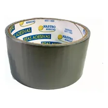 Fita adesiva para reforço Silver Tape 48x50m prata NASTRO / AFA Foto mini 2