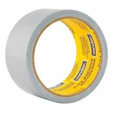 Fita Adesiva Reforçada Prata Vonder 50mm X 25m Silver Tape Foto mini 1