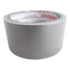 Fita Adesiva Reforçada Silver Tape 48x10m Prata - Adelbras Foto mini 2