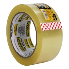 Fita Adesiva Rolo 200 Metros Transparente Durex Embalagem Foto  mini 1