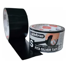 Fita adesiva silver tape Adelbras Silver Tape 5m x 4.8cm Foto mini  2