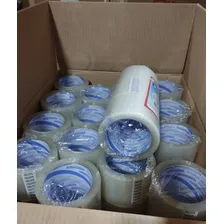Fita Adesiva Super Larga 7cm - 12 Un C/ 100 Metros 2 Cores Cor Transparente Foto mini 2