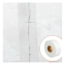 Fita Adesiva Telada Reparos Drywall Gesso Parede 5cm X 45m Foto mini  3