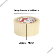 Fita Adesiva Transparente 48x50 4 Rolos - Empacotamento Foto mini 2