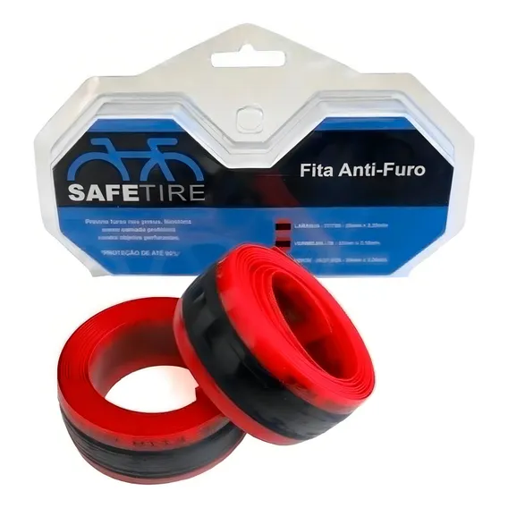 Fita Anti Furo Kit Para Mtb Aro 26 Safe Tire 31mm (par) Foto 1