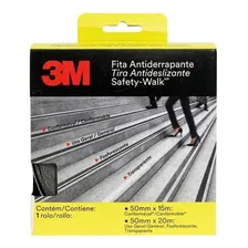 Fita Antiderrapante 3m Fita Antiderrapante 3m Safety-walk 50mm X 20m Cinza Foto mini 4