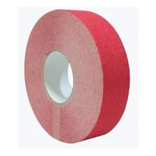 Fita Antiderrapante 48mm X 30m Vermelha Escada Passagem Foto mini 1
