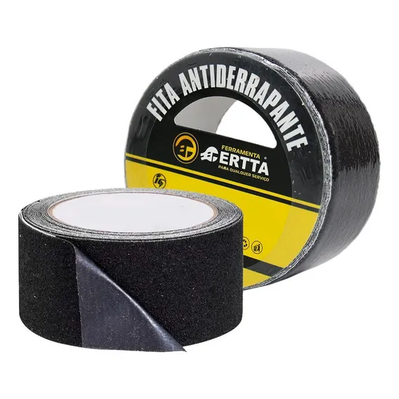 Fita Antiderrapante Lixa Autoadesiva Para Segurança 5 Metros Foto 1