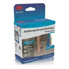 Fita Antiderrapante para Banheiro Áreas Úmidas 3M Safety-Walk Transparente 50 mm x 5 m Foto mini 1