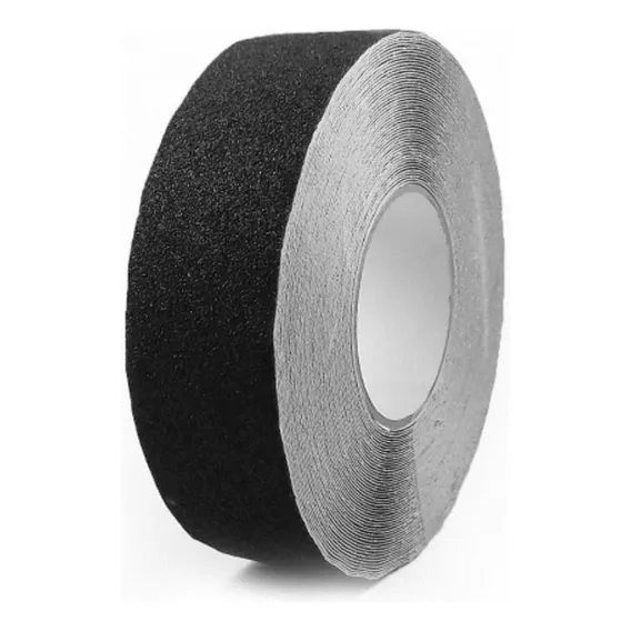 Fita Antiderrapante Preta 5m X 50mm Uso Interno E Externo Foto 1