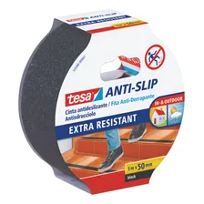 Fita antiderrapante preta Tesa 50mmx5m Foto mini 1
