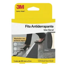 Fita Antiderrapante Safety Walk Cinza 3m 50mmx5m Foto mini 3