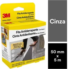 Fita Antiderrapante Safety Walk Cinza 3m 50mmx5m Foto mini 2