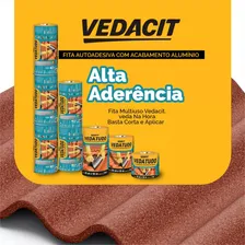 Fita Asfáltica Autoadesiva Aluminizado 20cm X 10m Vedacit 1.833 kg Foto mini 2