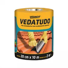 Fita Asfáltica Autoadesiva Aluminizado 20cm X 10m Vedacit 1.833 kg Foto mini 1
