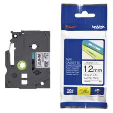 Fita Brother Tze 231 12mm Preto/branco Foto mini 1