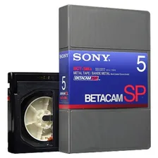 Fita Cassette Sony Bct-5ma Betacam Sp Vídeo 5 Minutos Foto mini 1
