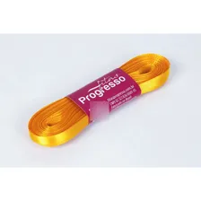 Fita Cetim 38mmx10m Kit Com 5 Unidades Fitas Progresso Cor Amarelo Foto mini 1