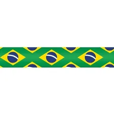 Fita Cetim Copa Do Mundo Fita Cetim 22mm 10m. Bandeira Foto mini 1