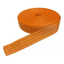 Fita Cinta Amarração De Cargas 3 Toneladas 50mm X 25 Metros Cor Laranja Foto mini 2
