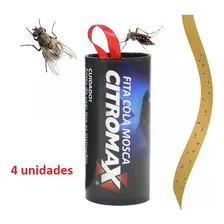 Fita Cola Pega Mata Moscas Armadinha Adesiva Inset / 04fitas Foto mini 3