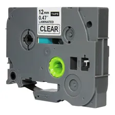 Fita Compativel Rotulador Incolor 12mm Tz Tze-s131 Tze-131 Cor Preto Foto mini 3