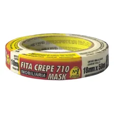 Fita crepe Adelbras 18 Mmms X 50 metros Mask 710 5 unidades Foto mini 2