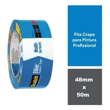 Fita Crepe Blue Tape 2090 3m 48 Mm X 50 M Foto mini 1