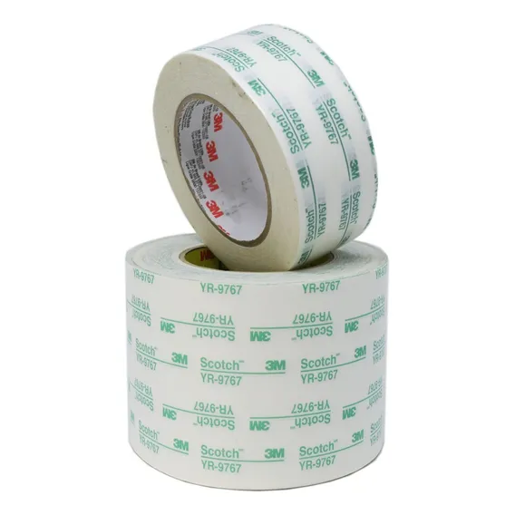 Fita de Adesivo Transferível 3M YR-9767 50mm X 55m 0,05 mm de espessura Laminação Colagem Ultra Fina Resistente À Umidade Raios UV Químicos E Solventes Foto 1