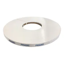 Fita De Borda 19mm 300 Mt Branco Tx Foto mini 1