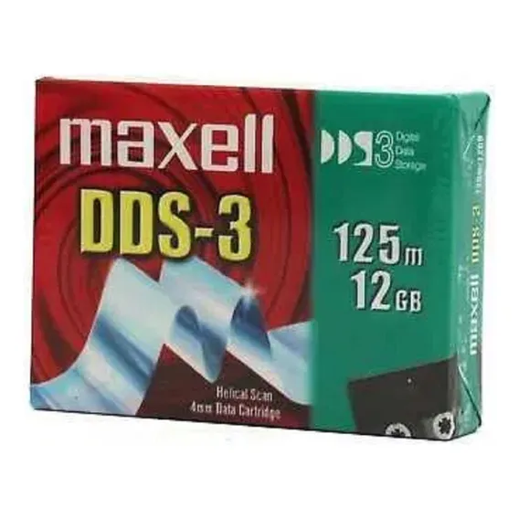 Fita De Dados Maxell  Dds-3  X Unidade Foto 1
