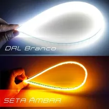 Fita De Led Drl Dual Color 3000k 6000k 12v 45cm Universal Foto mini 2