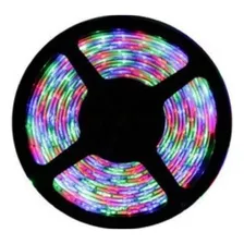 Fita De Led Rgb 5050 5m 12v +controle Remoto Sem Fonte Foto mini 1
