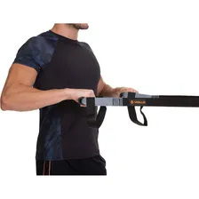 Fita De Suspensão Trx Porta Treino Suspenso ExercÃcio Vollo Foto mini 2
