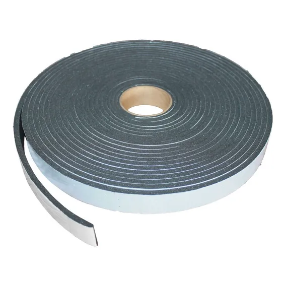 Fita De Vedação Espuma Auto Colante 10mmx10mm - Rl 25 Metros Foto 1