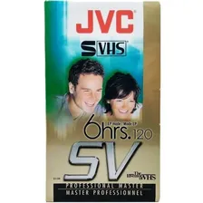 Fita De Video Cassete Svhs S-vhs Jvc St-120 S Vhs Super Foto mini 1