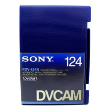 Fita De Video Dvcam Sony Pdv-124n 124 Minutos Para Tape Hdv Foto  mini 1
