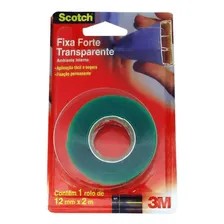 Fita Dupla Face 3m Scotch Fixa Forte Transparente 19mmx2m Foto mini  3