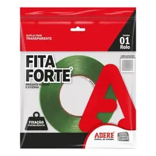 Fita Dupla Face Adere Fita Forte 5mmx20m Cor Inc Lisa Foto  mini 1