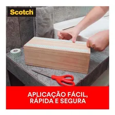 Fita Dupla Face Fixa Forte Banheiro 3m 24mm X 1.5m Scotch Foto mini  2