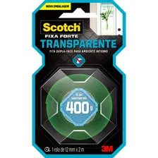 Fita Dupla Face Fixa Forte Transparente 3m 12mm X 2m Scotch Foto mini 1