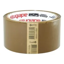 Fita Empacotamento Marrom 48mm X 40 Metros Adelbras Foto mini 2