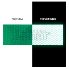 Fita Faixa Luminosa Refletiva Automotiva Decorativa 5cm X 10m Verde - Lunar Brasil Foto mini 2