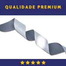 Fita Faixa Refletiva Uniformes Prata 100m X 5cm Largura Foto mini 3